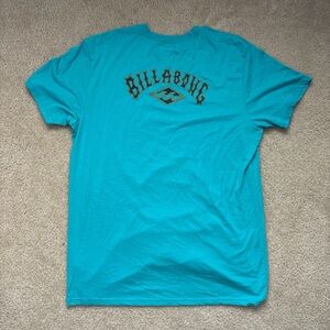 Billabong Men's Teal Short Sleeve Tee